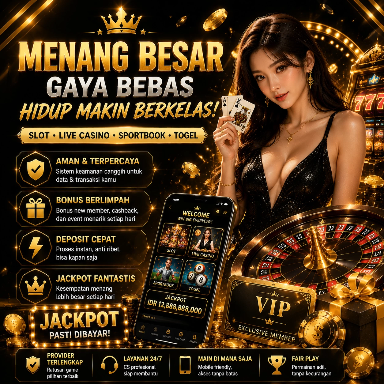 Tampilan Utama Game
